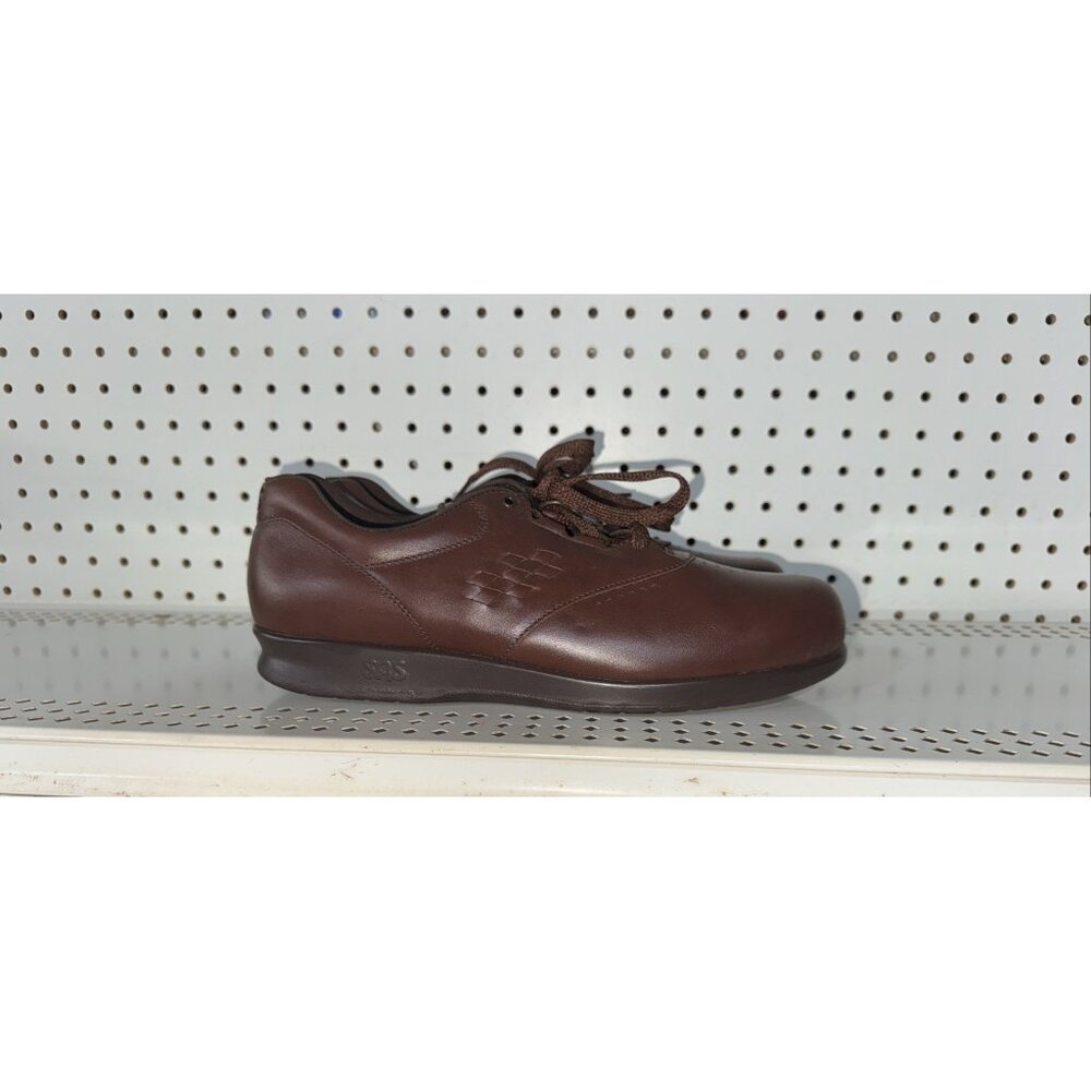 SAS Free Time Womens Leather Tripad Comfort Casual Walking Shoes Size 11 SLIM